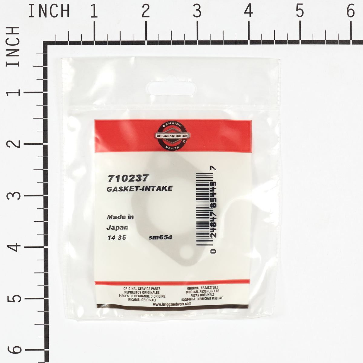 Briggs & Stratton 710237 Intake Gasket