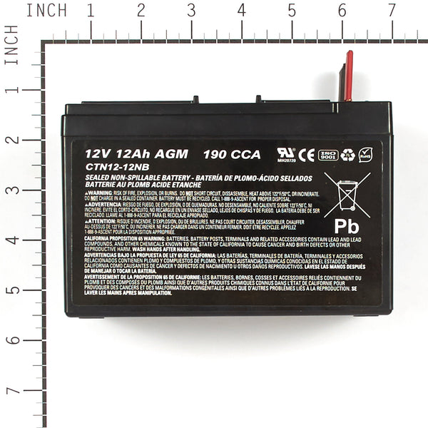 Briggs & Stratton 7600188YP Sealed Battery Kit