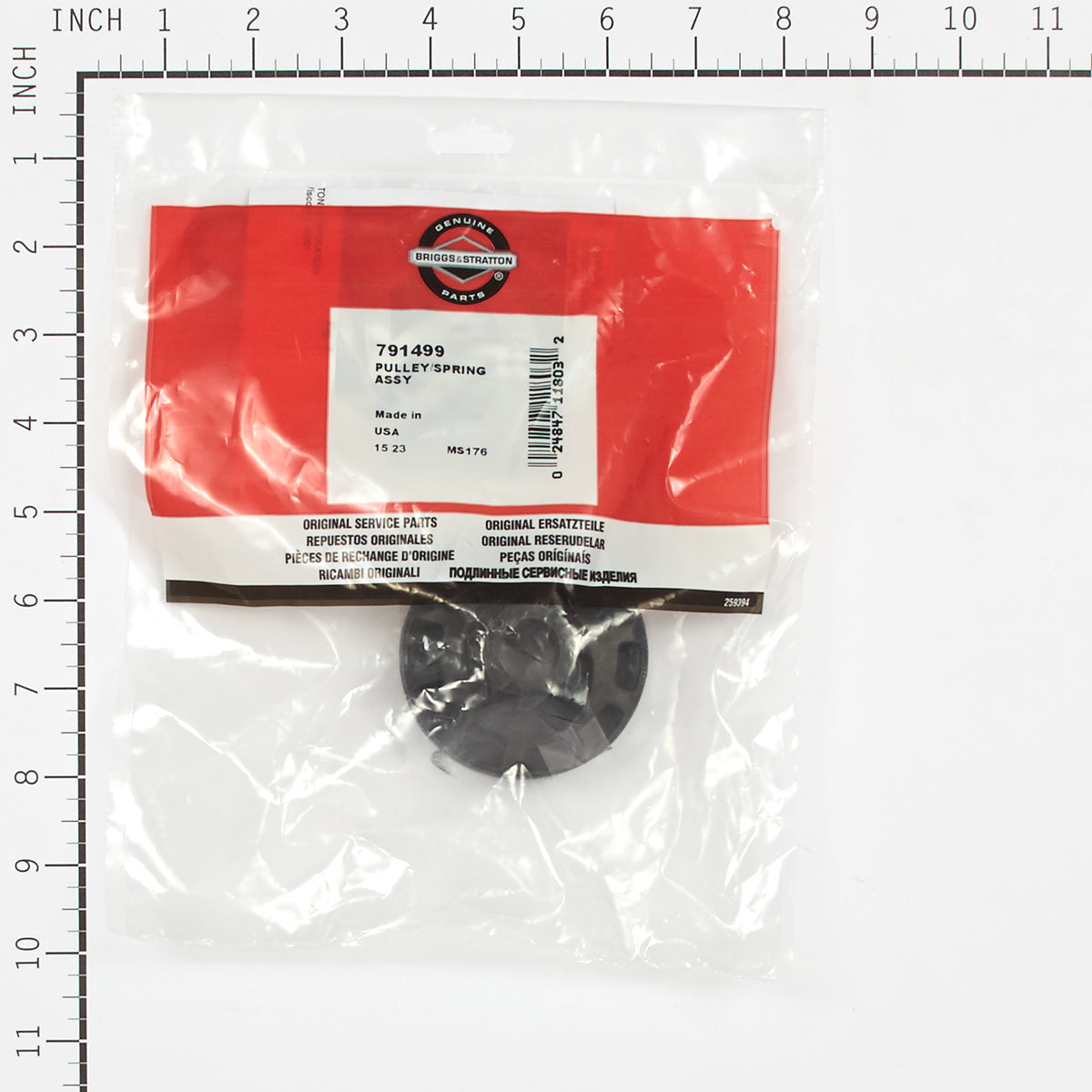 Briggs & Stratton 791499 Pulley & Spring Assembly