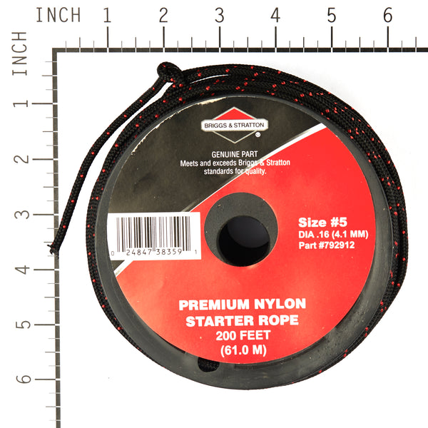 Briggs & Stratton 792912 Bulk Rope - #5 - 200 Feet