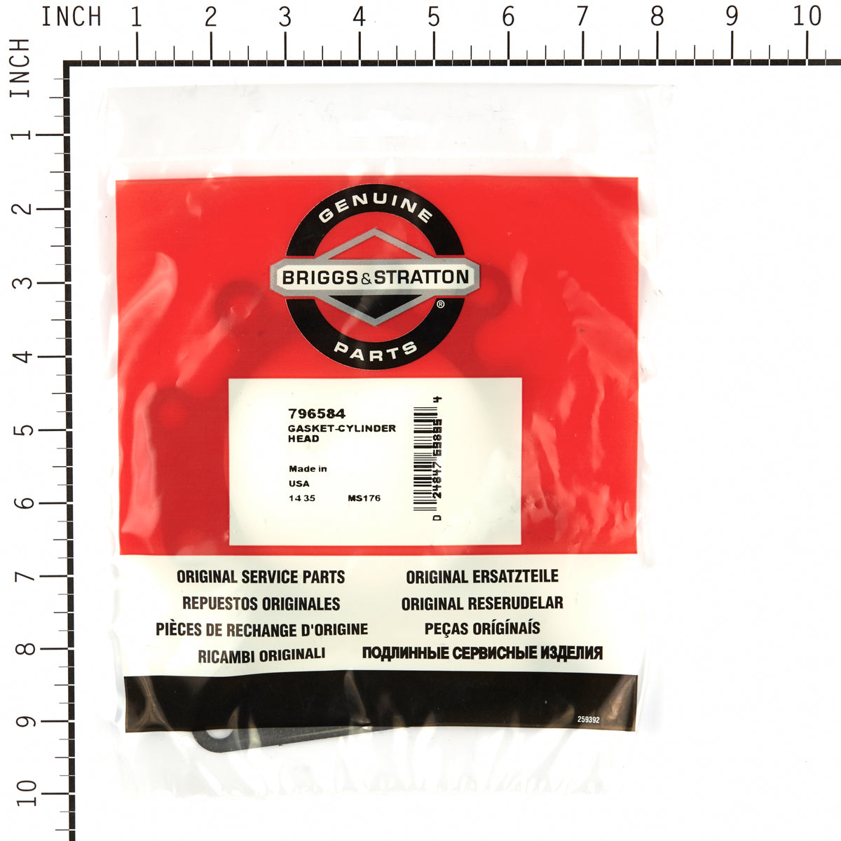 Briggs & Stratton 796584 Cylinder Head Gasket