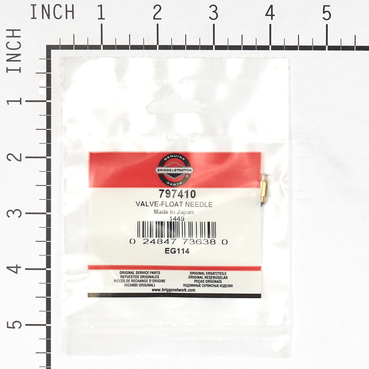 Briggs & Stratton 797410 Float Needle Valve