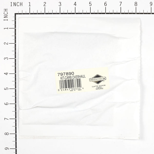 Briggs & Stratton 797890 Carburetor Overhaul Kit