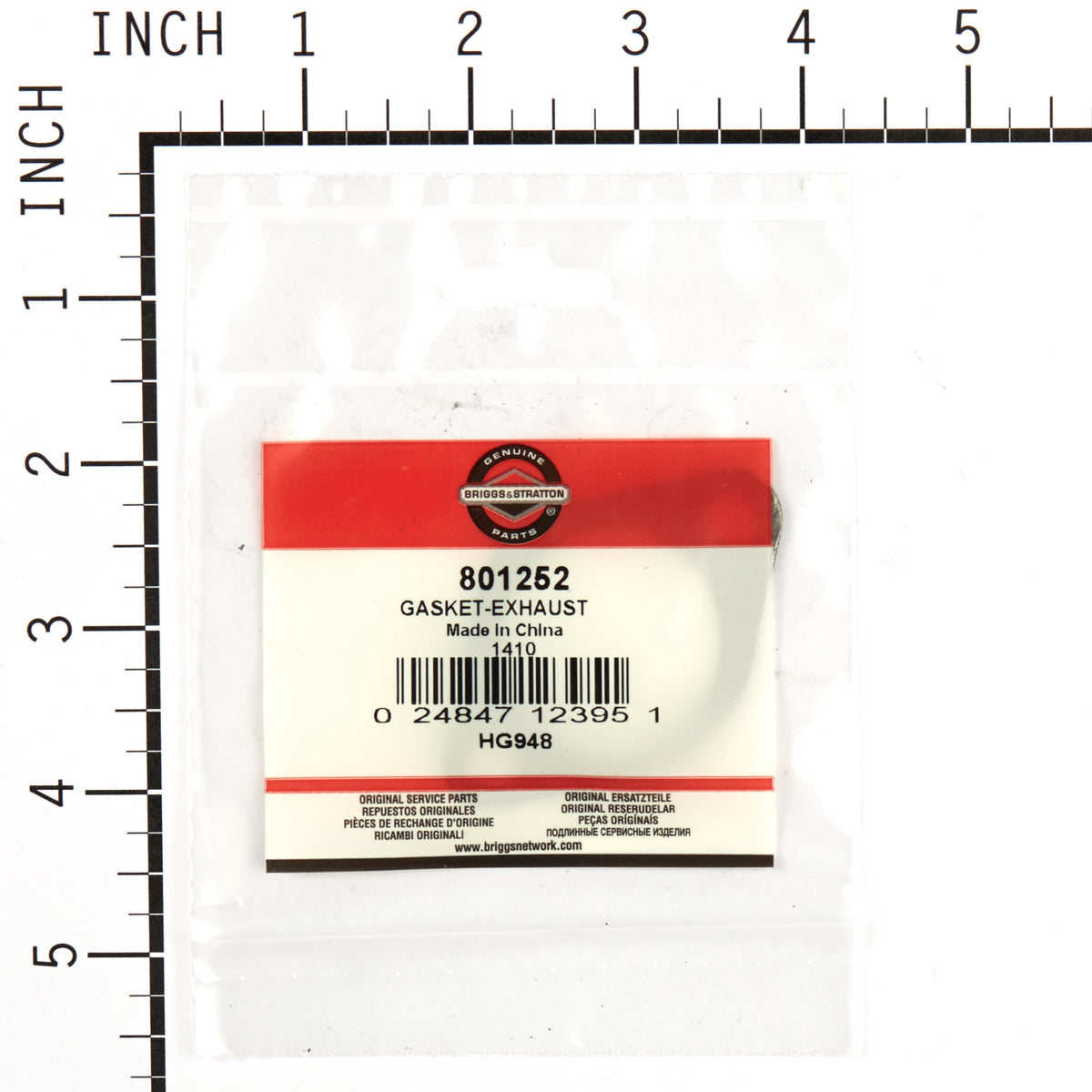 Briggs & Stratton 801252 Exhaust Gasket