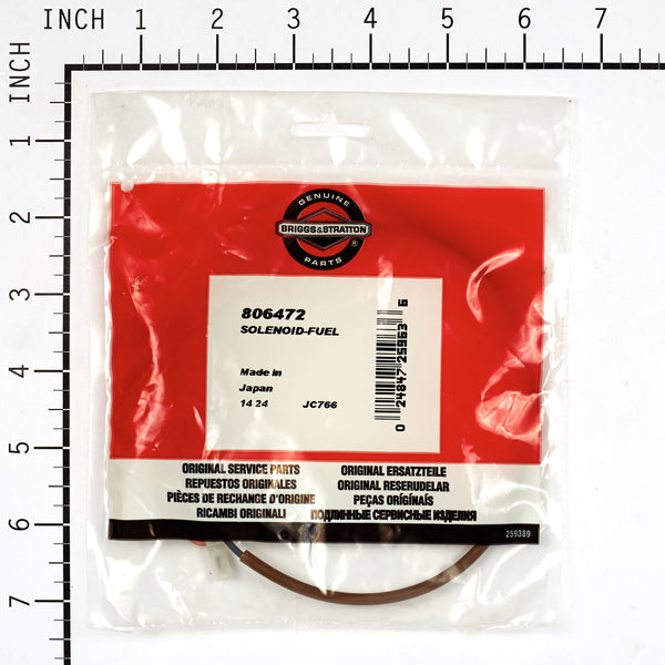 Briggs & Stratton 806472 Fuel Solenoid