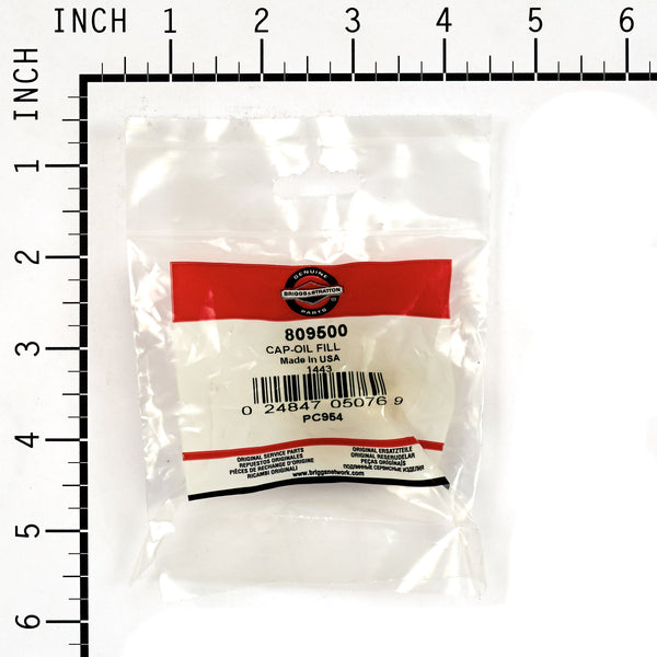 Briggs & Stratton 809500 Oil Fill Cap