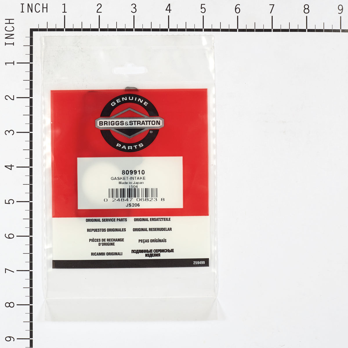 Briggs & Stratton 809910 Intake Gasket