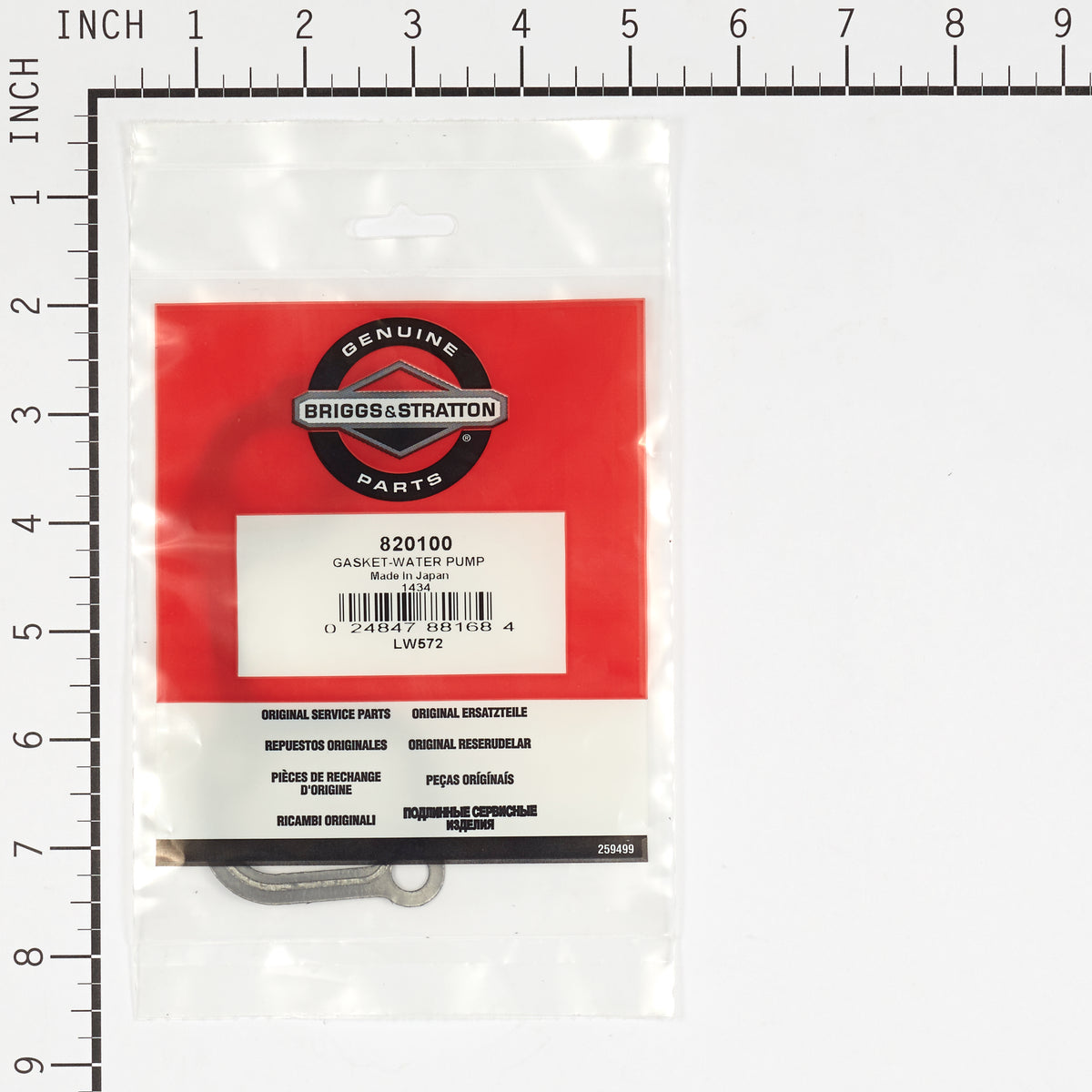 Briggs & Stratton 820100 Water Pump Gasket