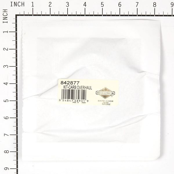 Briggs & Stratton 842877 Carburetor Overhaul Kit