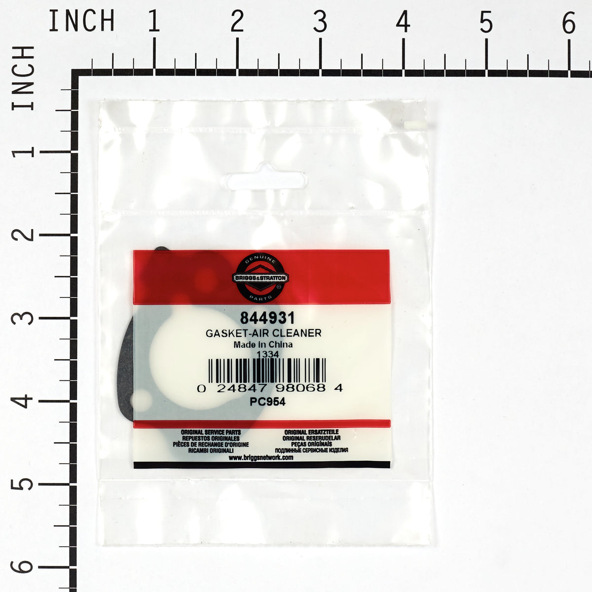Briggs & Stratton 844931 Air Cleaner Gasket