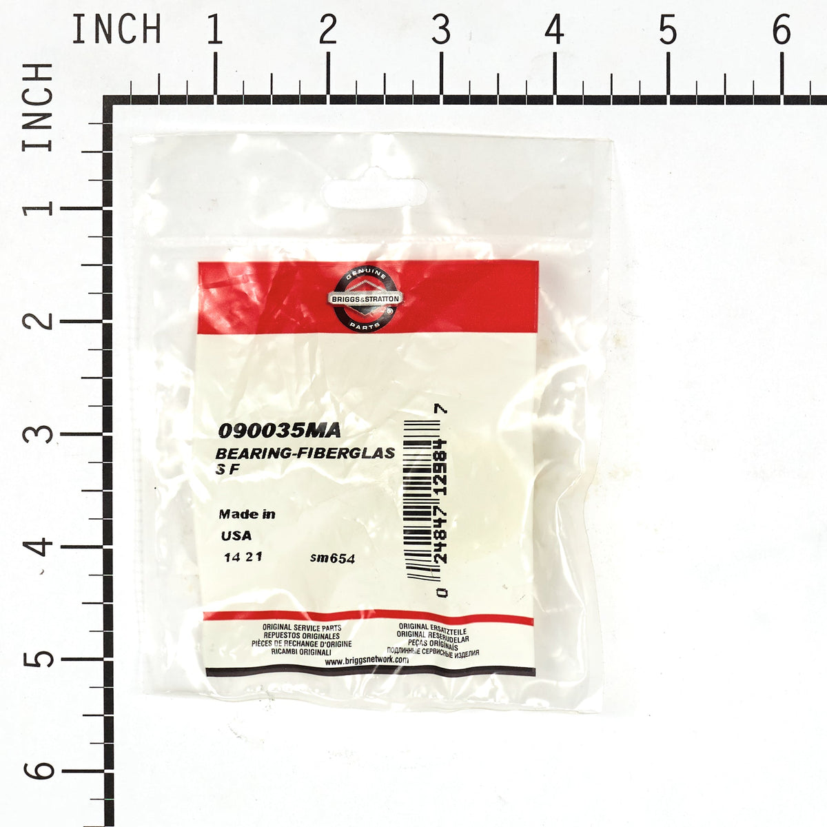 Briggs & Stratton 090035MA Fiberglass Bearing