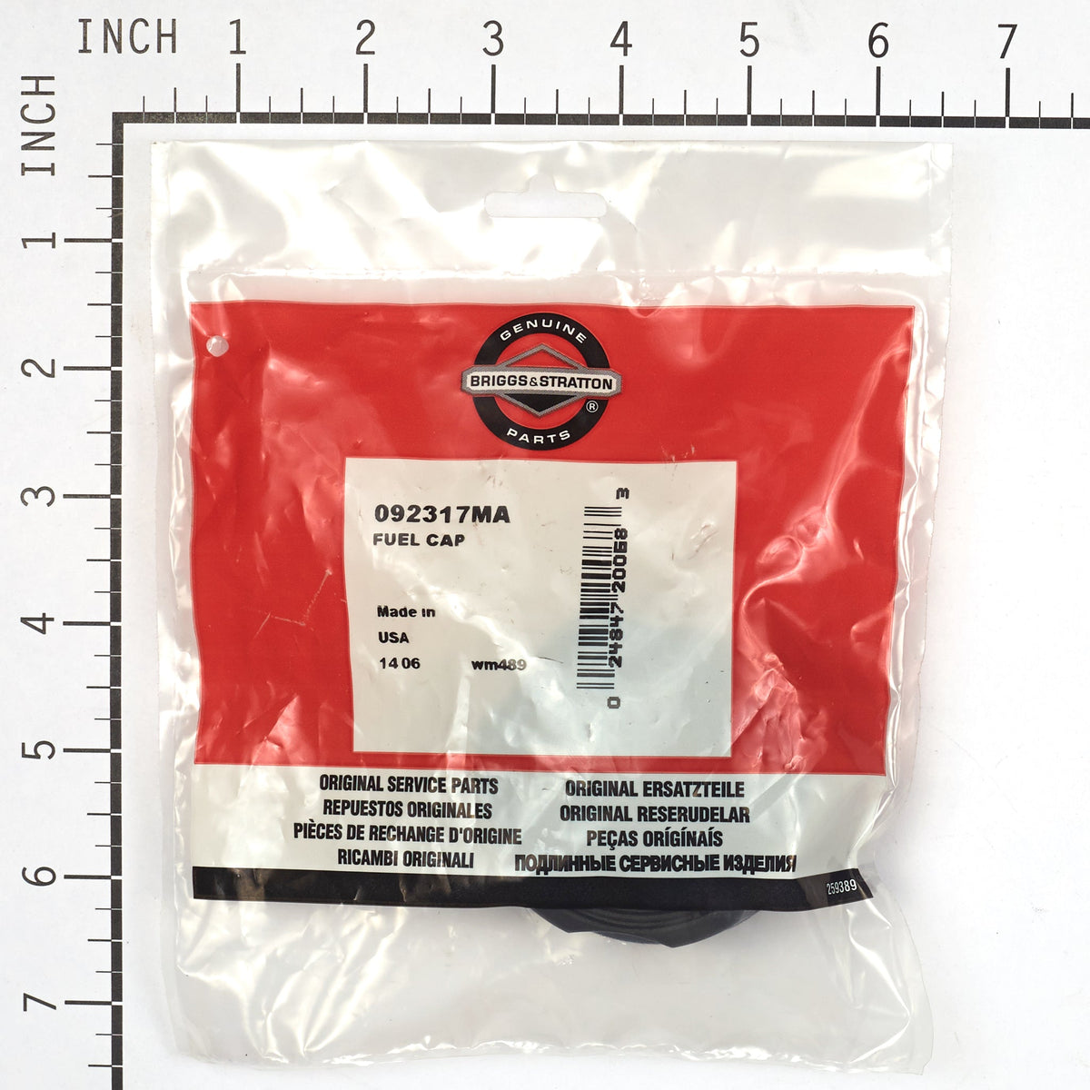 Briggs & Stratton 092317MA Fuel Cap