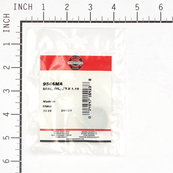 Briggs & Stratton 9566MA SEAL, OIL, .75 X 1.19