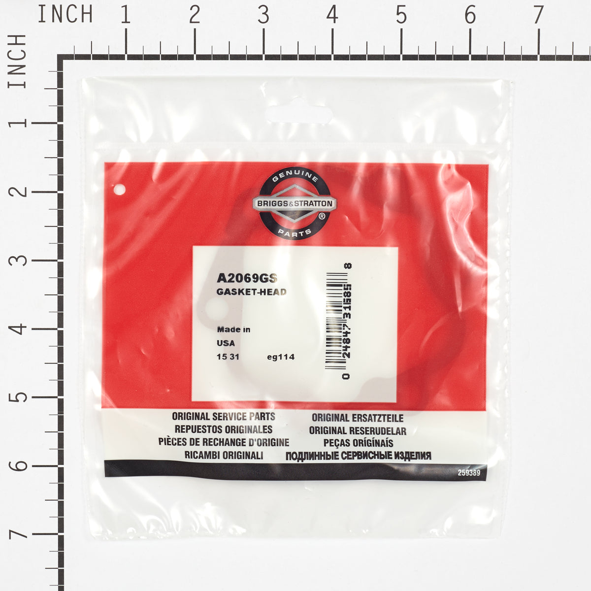 Briggs & Stratton A2069GS Head Gasket