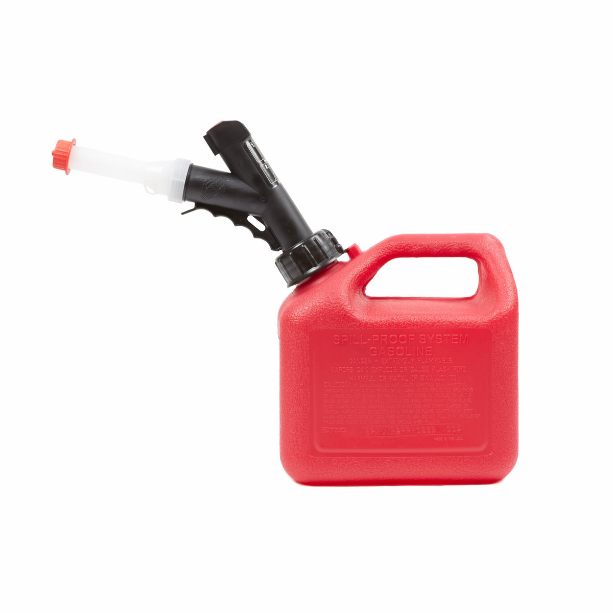Briggs & Stratton GB310 GarageBoss Press 'N Pour Gas Can, 1+ Gallon