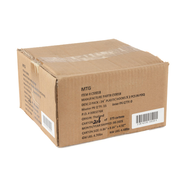 Cummins CS0018 2-Pack 24" Bungee Cord w/ Plastic Hooks