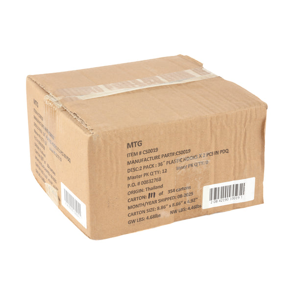 Cummins CS0019 2-Pack 36" Bungee Cord w/ Plastic Hooks