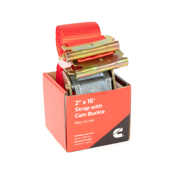 Cummins CS0023 2" X 16' Strap w/ Cam Buckle