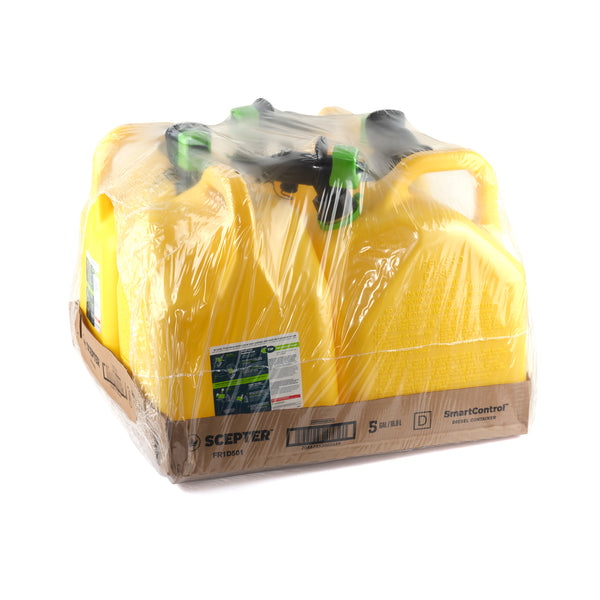Scepter FR1D501 4-Pack Smart Control Diesel Cans, 5 Gallon