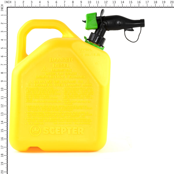 Scepter FR1D501 Smart Control Diesel Can, 5 Gallon