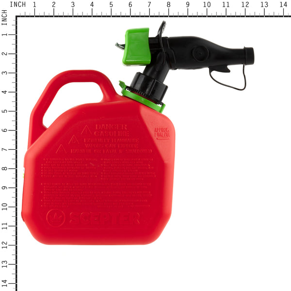 Scepter FR1G153 Smart Control Gas Can, 1 Gallon