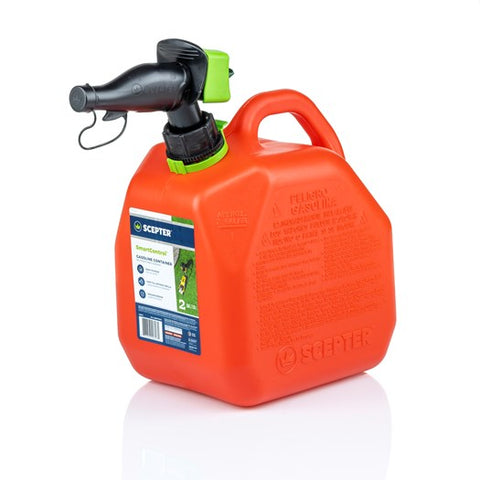 Scepter FR1G201 4-Pack Smart Control Gas Cans, 2 Gallon