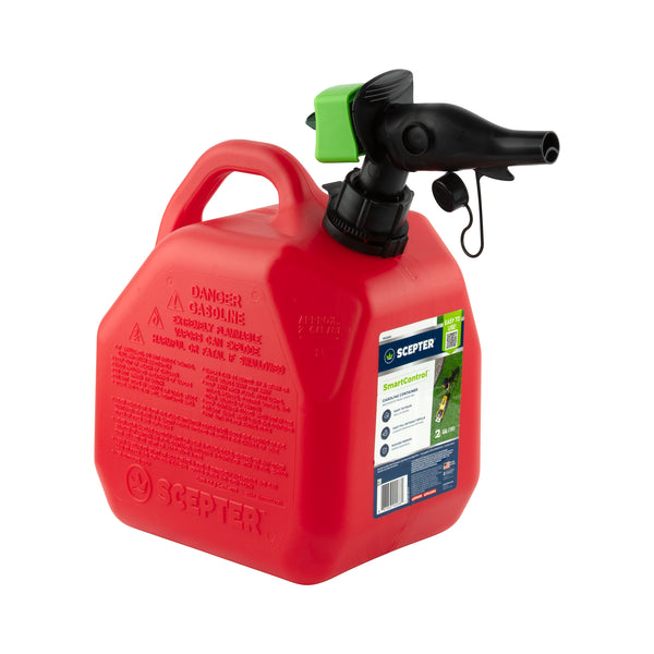 Scepter FR1G252 Smart Control Gas Can, 2 Gallon with Funnel