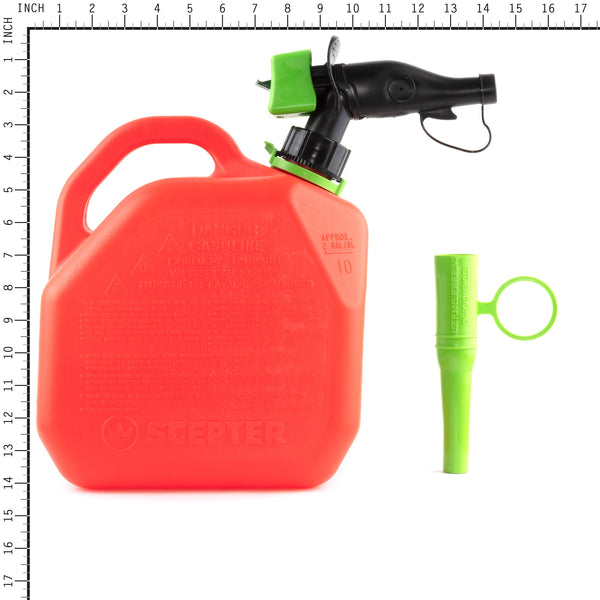 Scepter FR1G253 Smart Control Gas Can, 2 Gallon