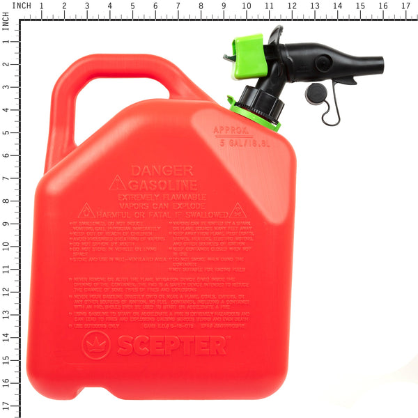 Scepter FR1G501 Smart Control Gas Can, 5 Gallon