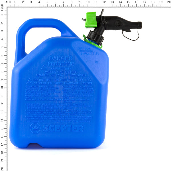 Scepter FR1K501 Smart Control Kerosene Can, 5 Gallon