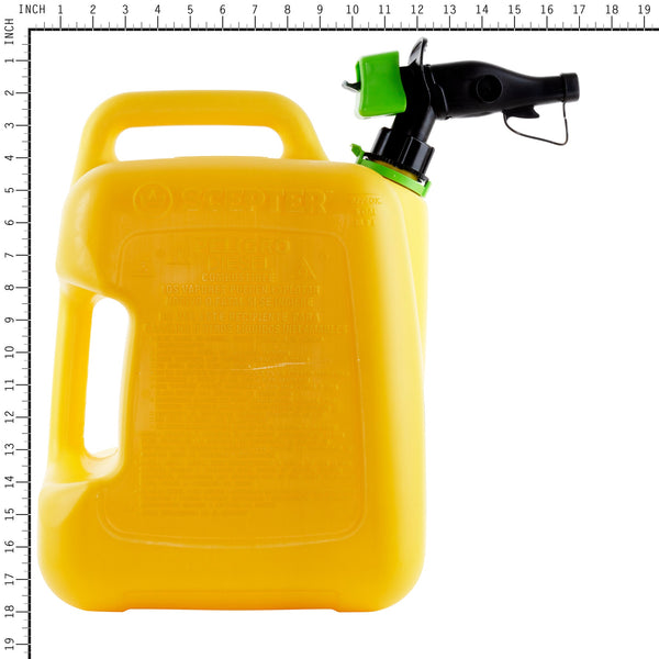 Scepter FSCD501 Smart Control Rear Handle Diesel Can, 5 Gallon