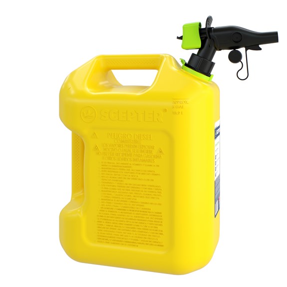 Scepter FSCD571 Smart Control Rear Handle Diesel Can, 5 Gallon