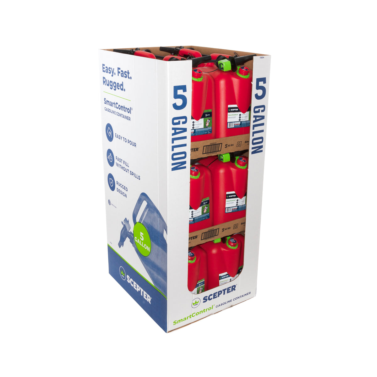 Scepter FSCG501SH Display Can, 5 Gallon