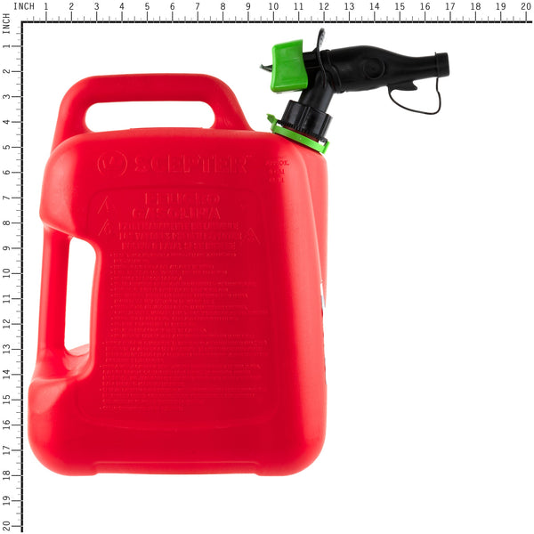 Scepter FSCG553 Smart Control Gas Can, 5 Gallon