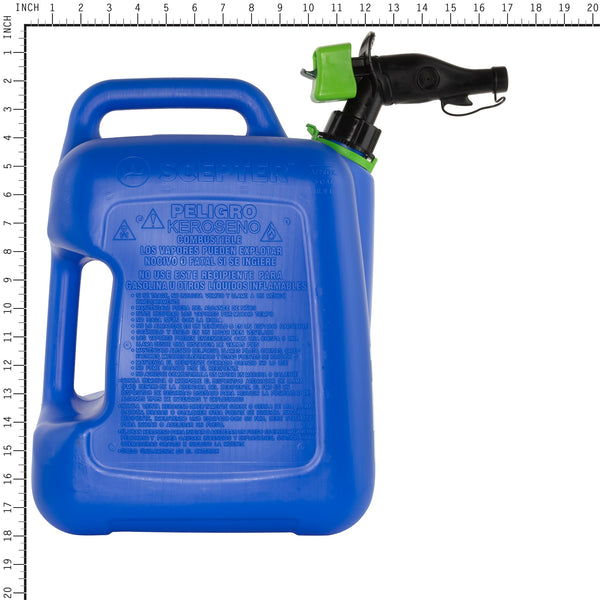 Scepter FSCK501 Smart Control Rear Handle Kerosene Can, 5 Gallon