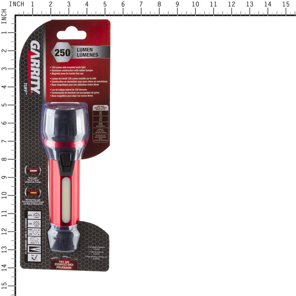 Garrity GA8202 6-Pack 250lm Tuff Series Flashlights