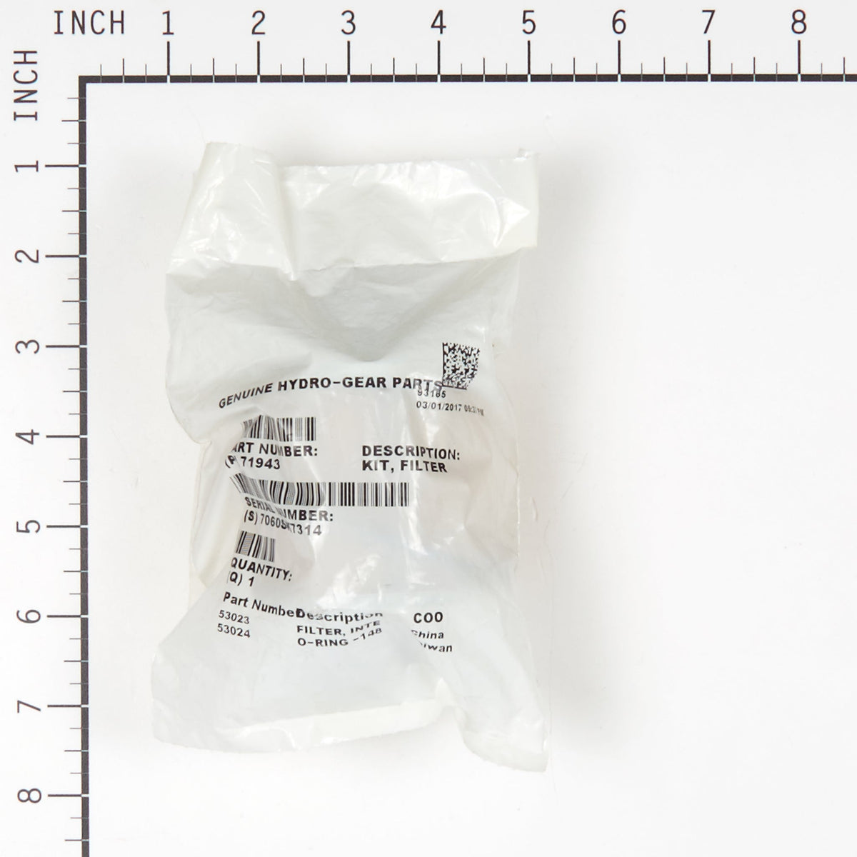 Hydro Gear 71943 Filter Kit