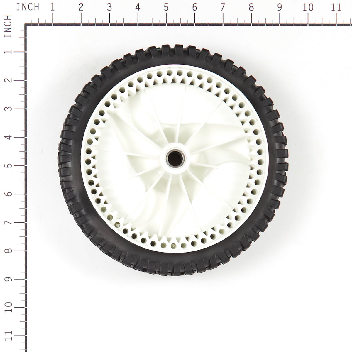 Husqvarna 532403111 White Front Drive Wheel, 8" X 1.75"