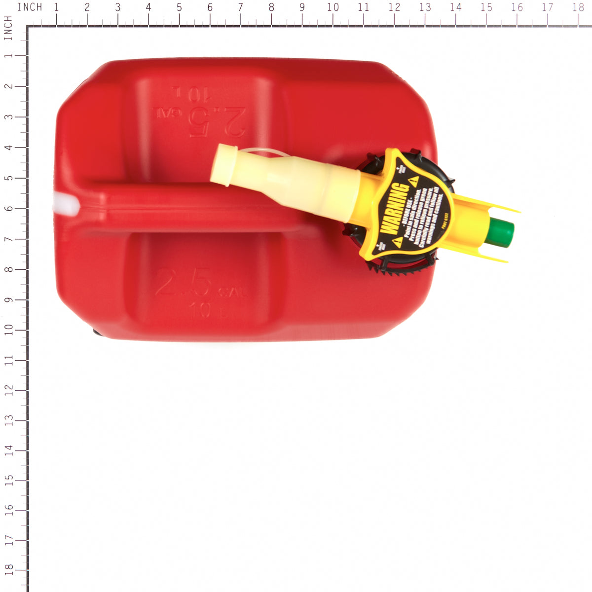 No Spill 9161 2.5 Gallon Talking Gas Can