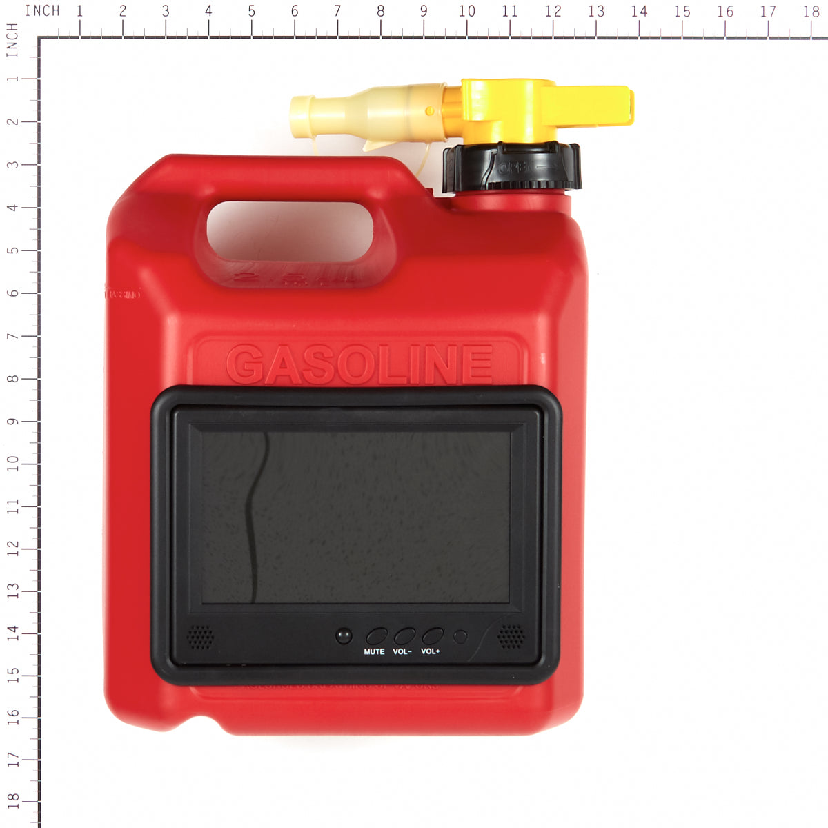 No Spill 9161 2.5 Gallon Talking Gas Can
