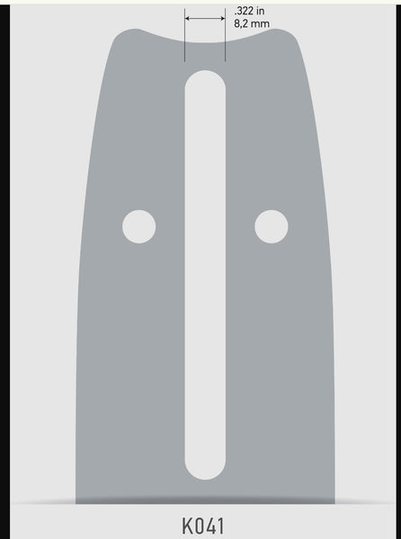 Oregon 200PXBK041 20" Advancecut Guide Bar, .325"