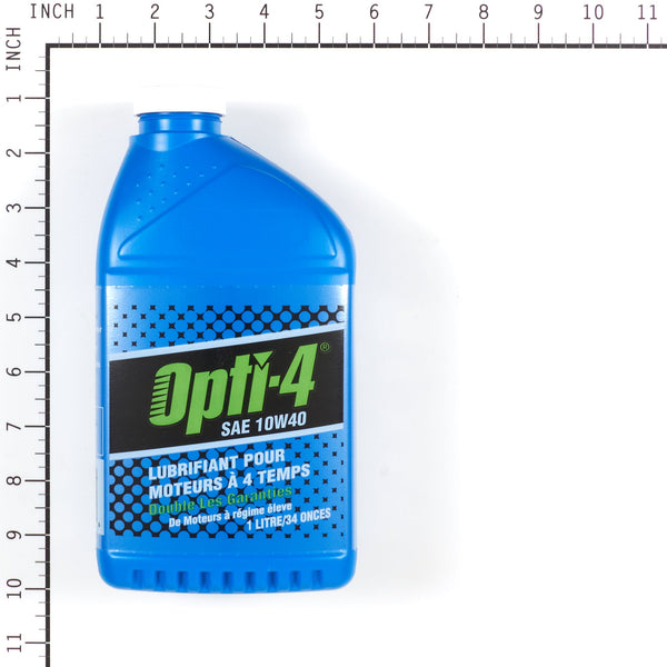 Opti 43141 10W40 4-Cycle Oil, 34 oz Bottle