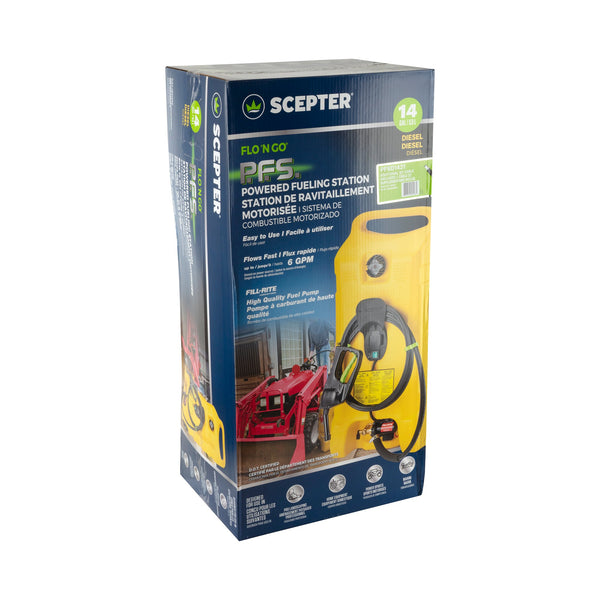 Scepter PFSD1421 14 Gallon Flo 'N Go Powered Diesel Fueling Station