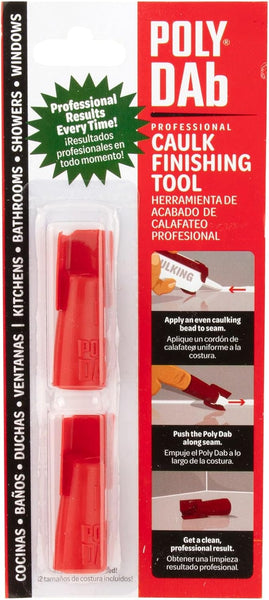 Poly Dab PD2 Poly Dab Caulking Tool, 2 Pack