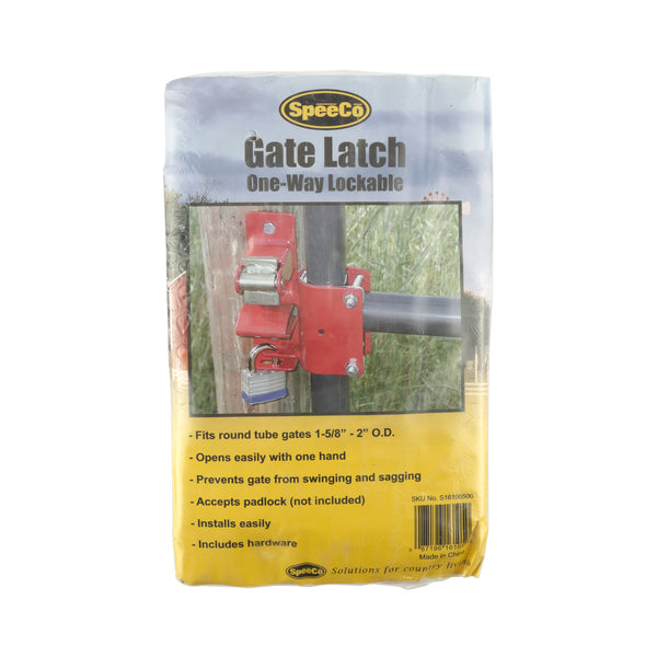 SpeeCo S16100500 Lockable One Way Gate Latch