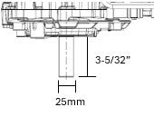 Briggs & Stratton 104M05-0051-F1 Exi Series 7.25 GT 163cc Vertical Shaft Engine