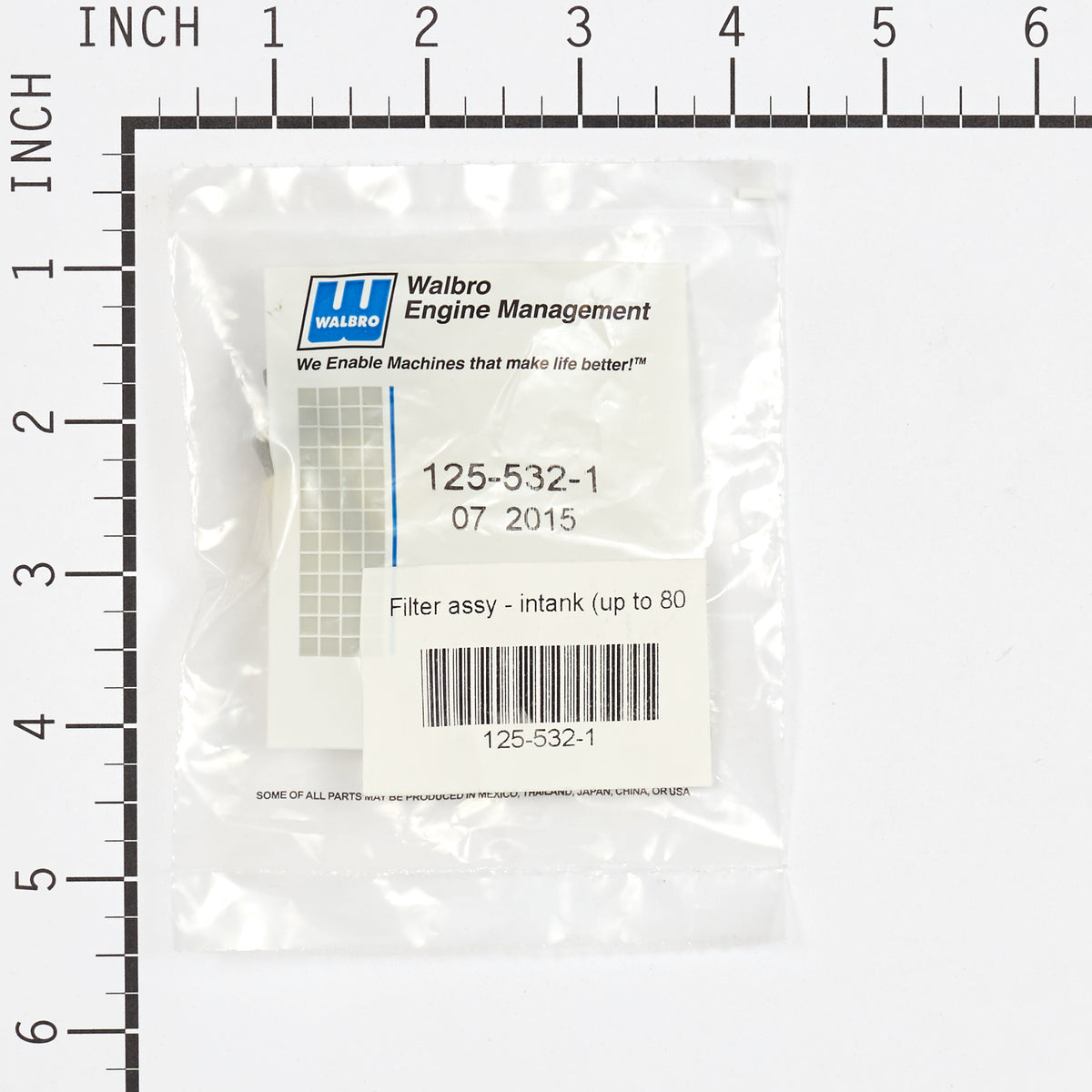 Walbro 125-532-1 Fuel Tank Filter