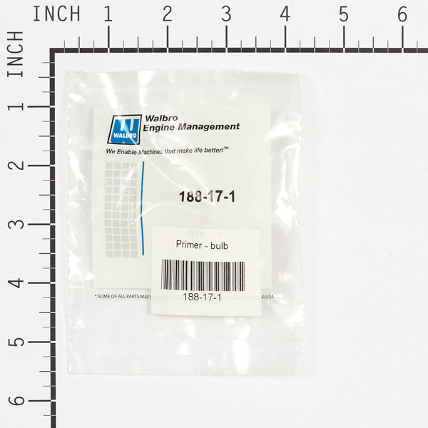 Walbro 188-17-1 Primer Bulb