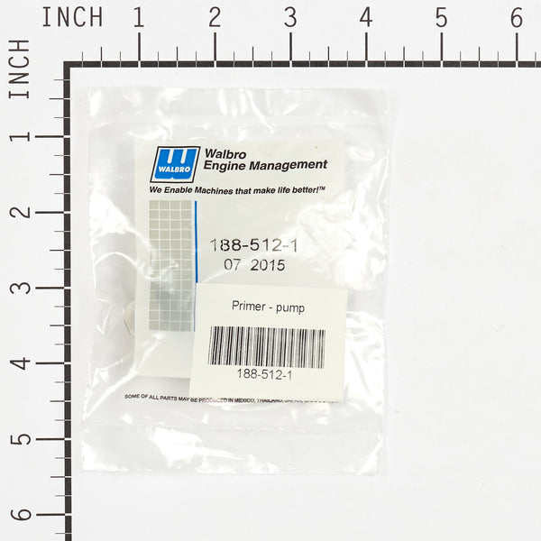 Walbro 188-512-1 Pump Primer