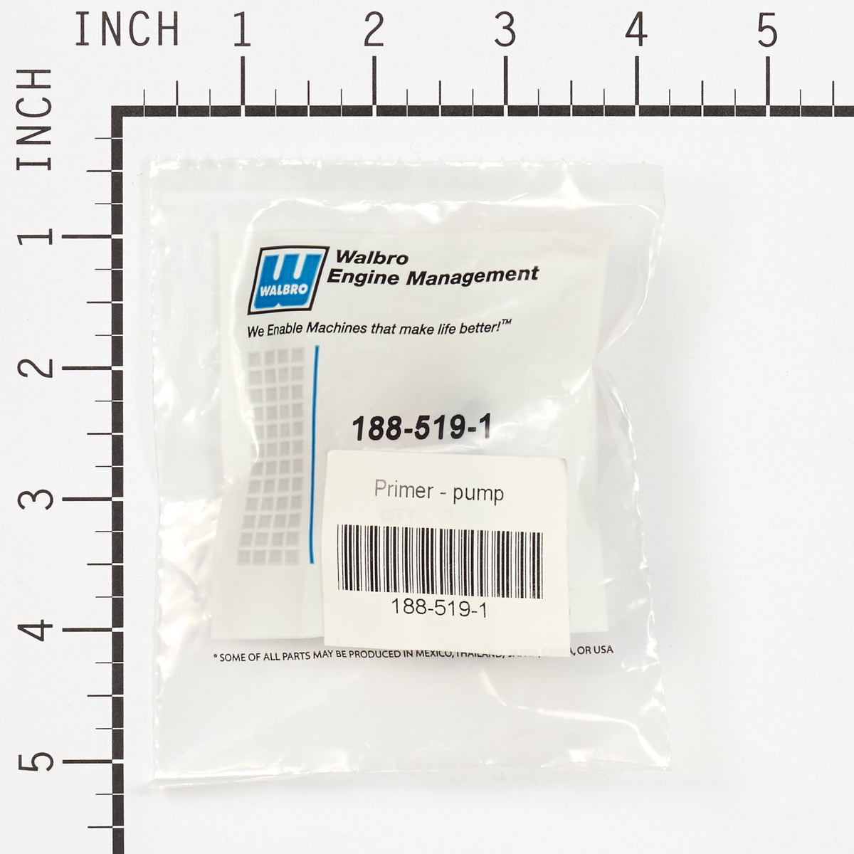 Walbro 188-519-1 Pump Primer